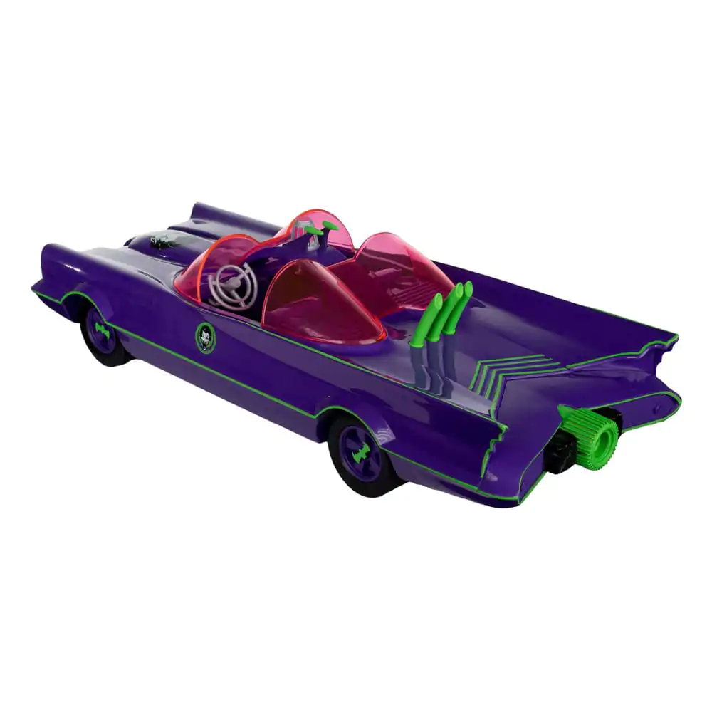 DC Retro Actionfigur Batman 66 Batmobil with Joker (Gold Label) 15 cm termékfotó