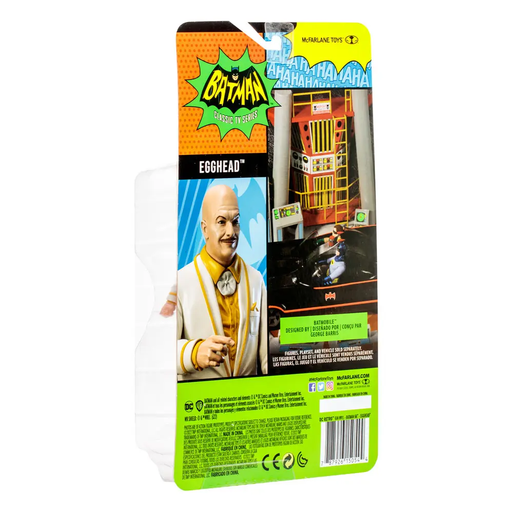 DC Retro Batman 66 Egghead akciófigura 15 cm termékfotó