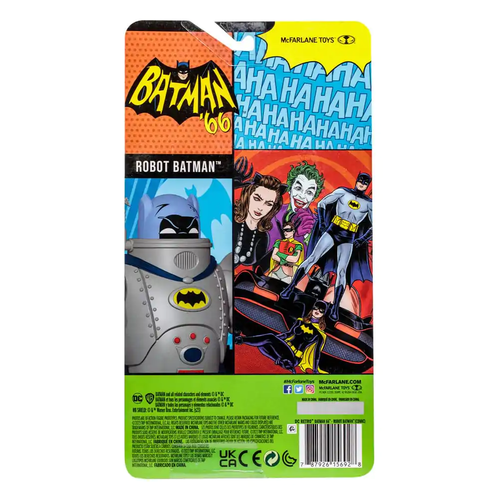 DC Retro Batman 66 Robot Batman (Comic) akciófigura 15 cm termékfotó