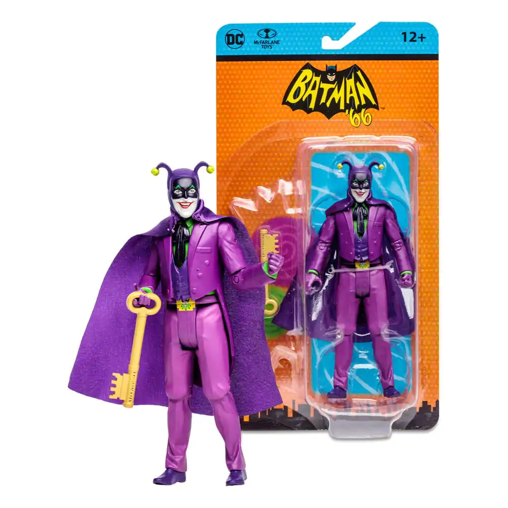 DC Retro Action Figure Batman 66 The Joker (Comic) 15 cm termékfotó