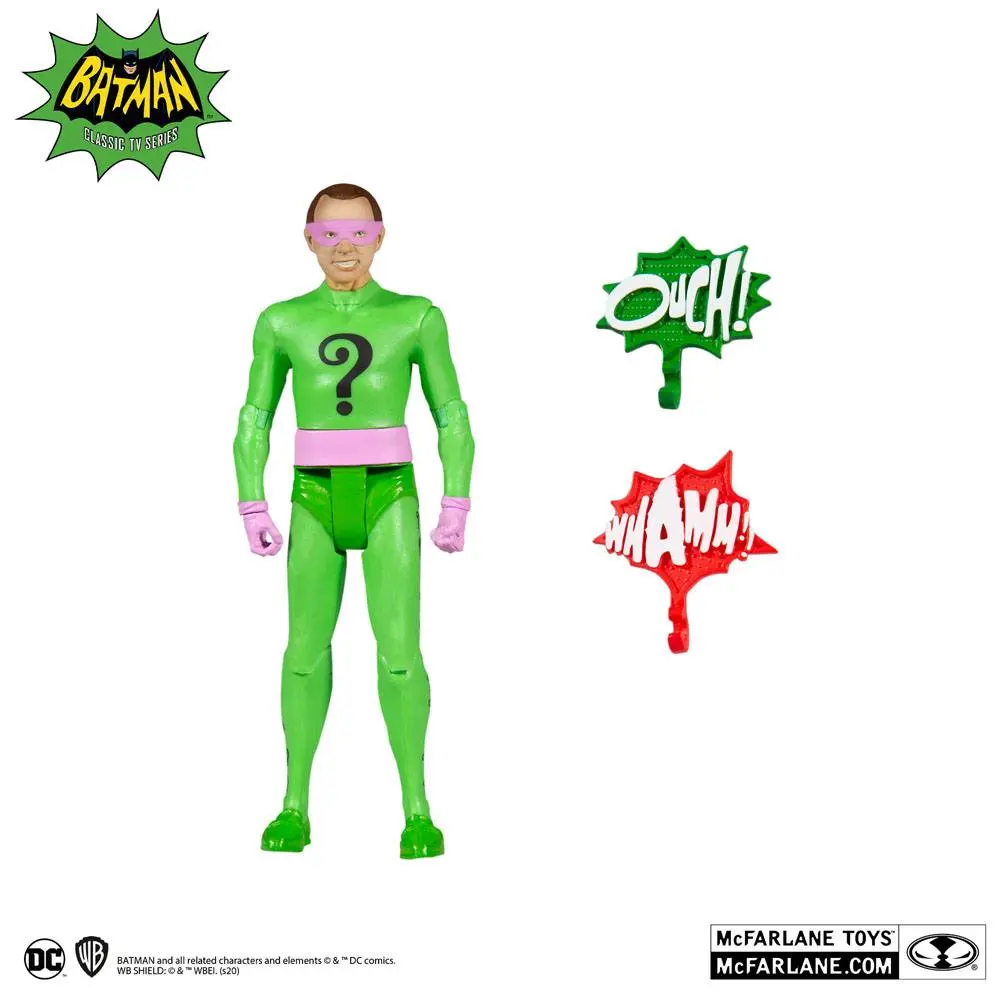 DC Retro Batman 66 The Riddler akciófigura 15 cm termékfotó