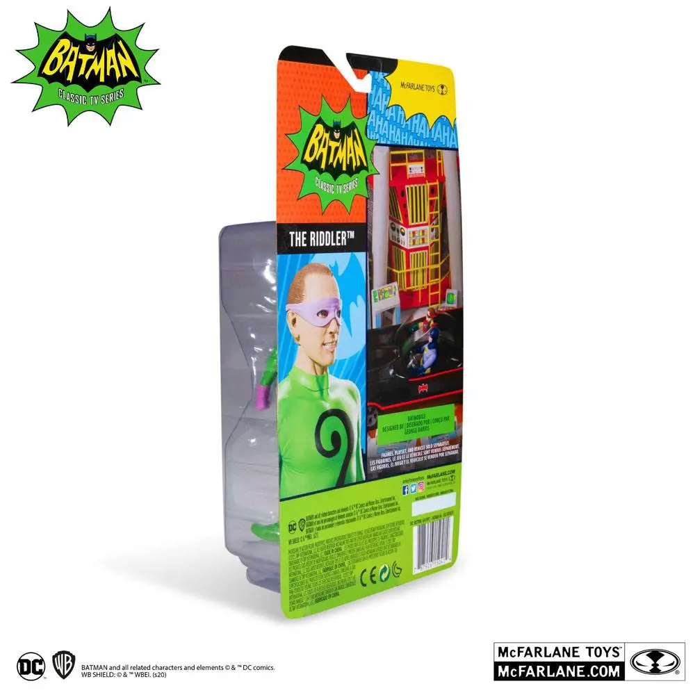 DC Retro Batman 66 The Riddler akciófigura 15 cm termékfotó