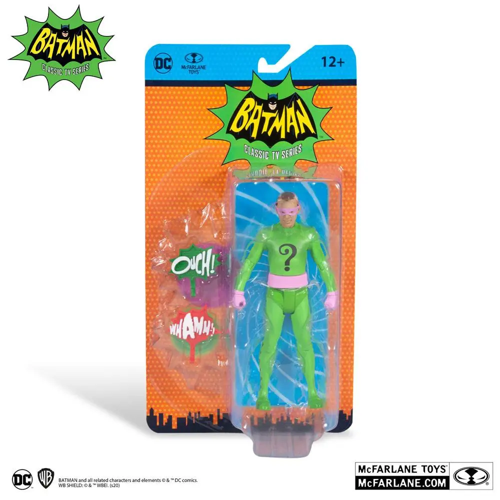 DC Retro Batman 66 The Riddler akciófigura 15 cm termékfotó