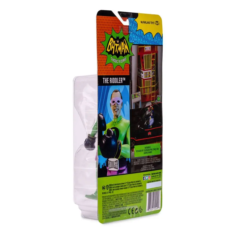 DC Retro Batman 66 The Riddler Boxing Gloves akciófigura 15 cm termékfotó