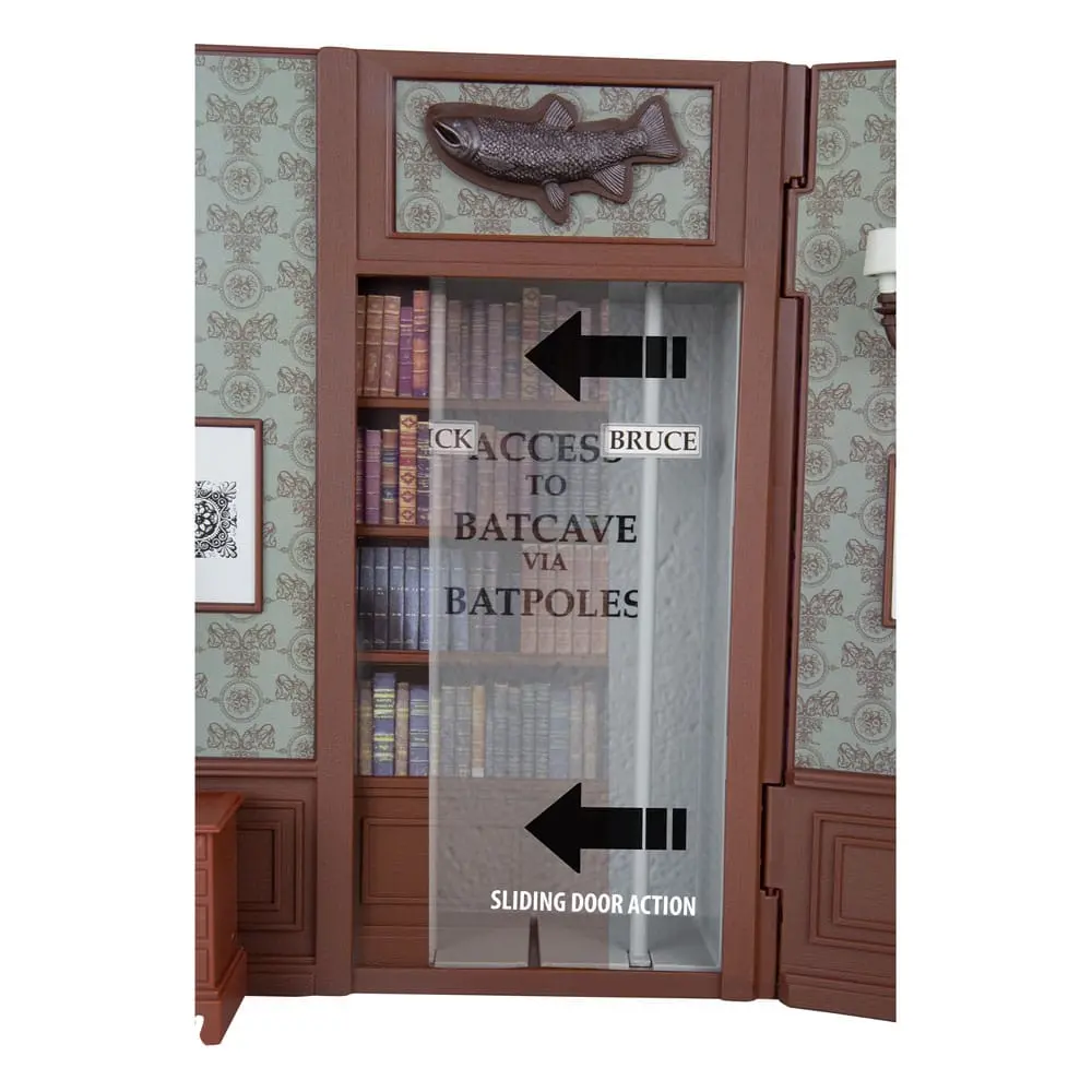 DC Retro Batman 66 Wayne Manor Library termékfotó