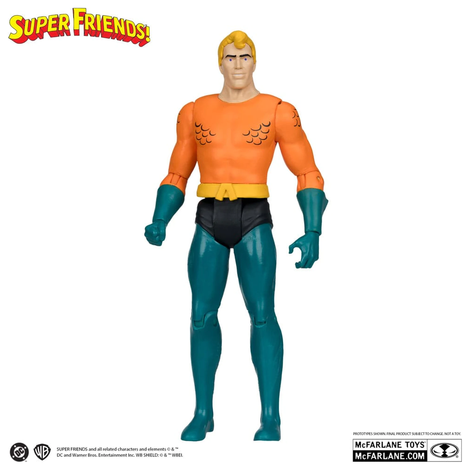 DC Retro Super Friends Aquaman akciófigura 15 cm termékfotó