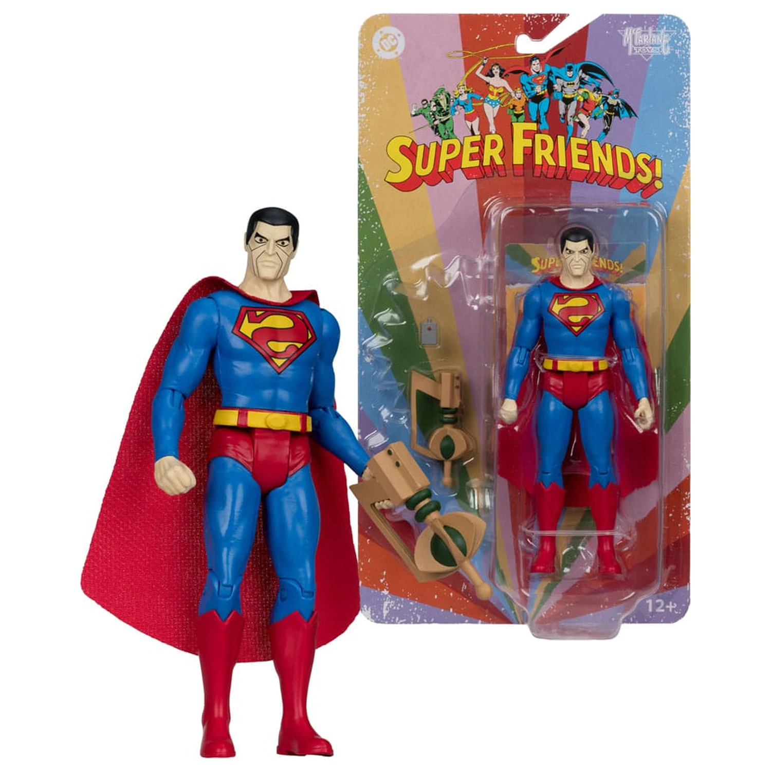 DC Retro Super Friends Bizarro akciófigura 15 cm termékfotó