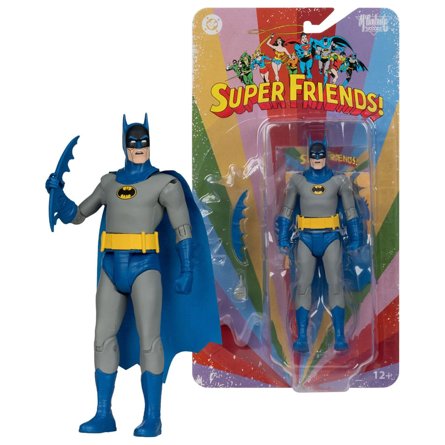 DC Retro Super Friends Bizarro Batman akciófigura 15 cm termékfotó