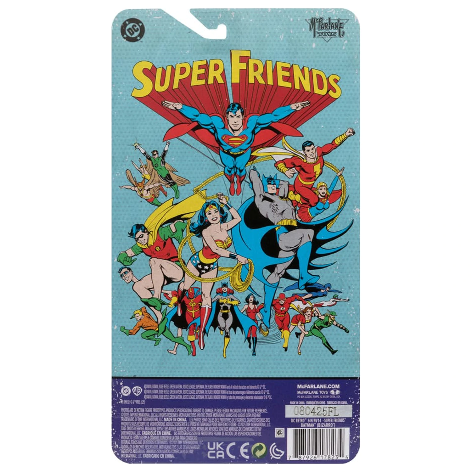 DC Retro Super Friends Bizarro Batman akciófigura 15 cm termékfotó