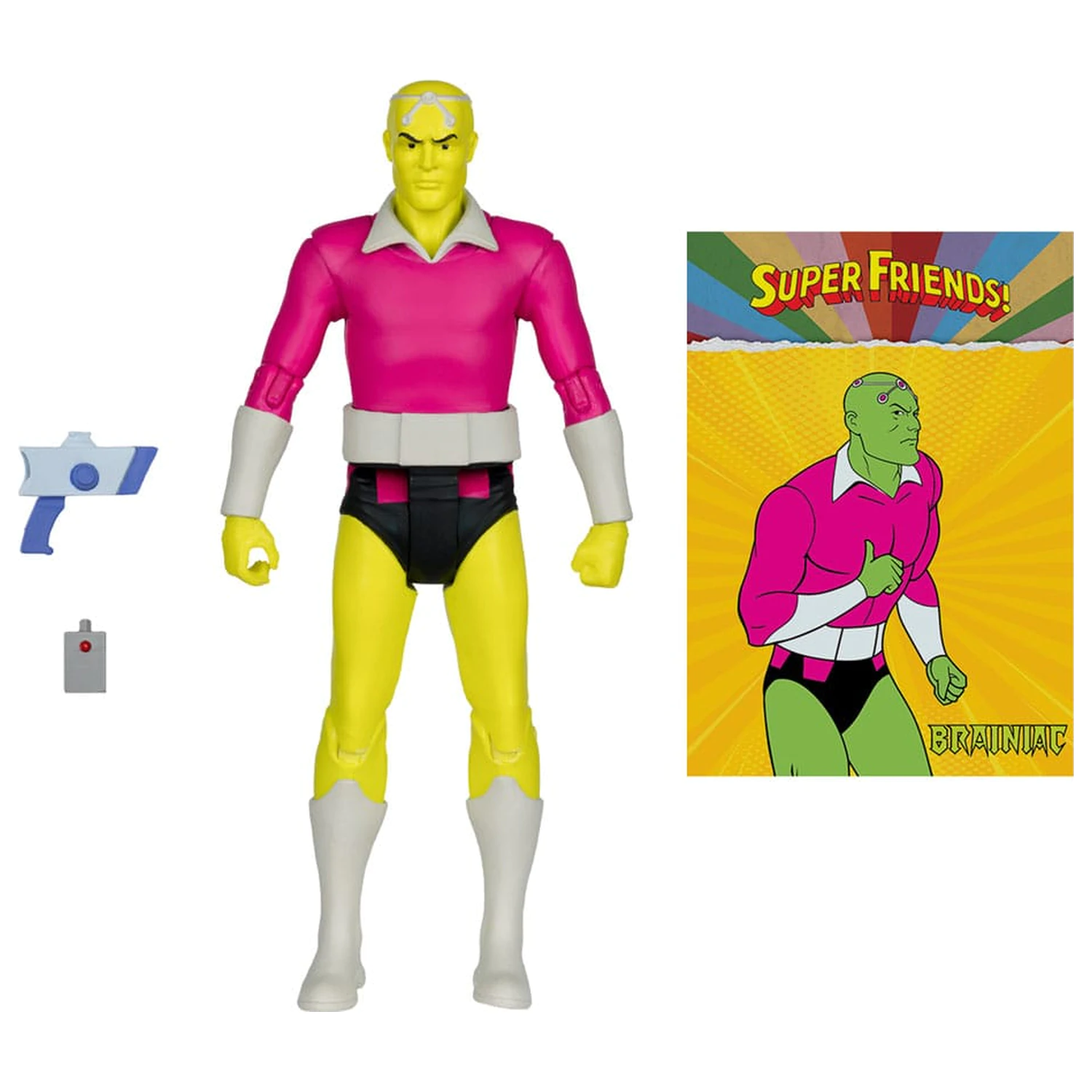 DC Retro Super Friends Brainiac akciófigura 15 cm termékfotó