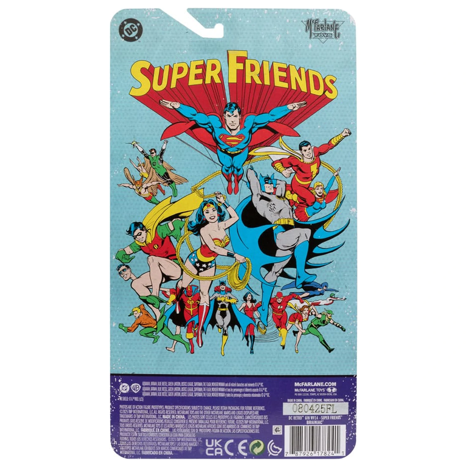 DC Retro Super Friends Brainiac akciófigura 15 cm termékfotó