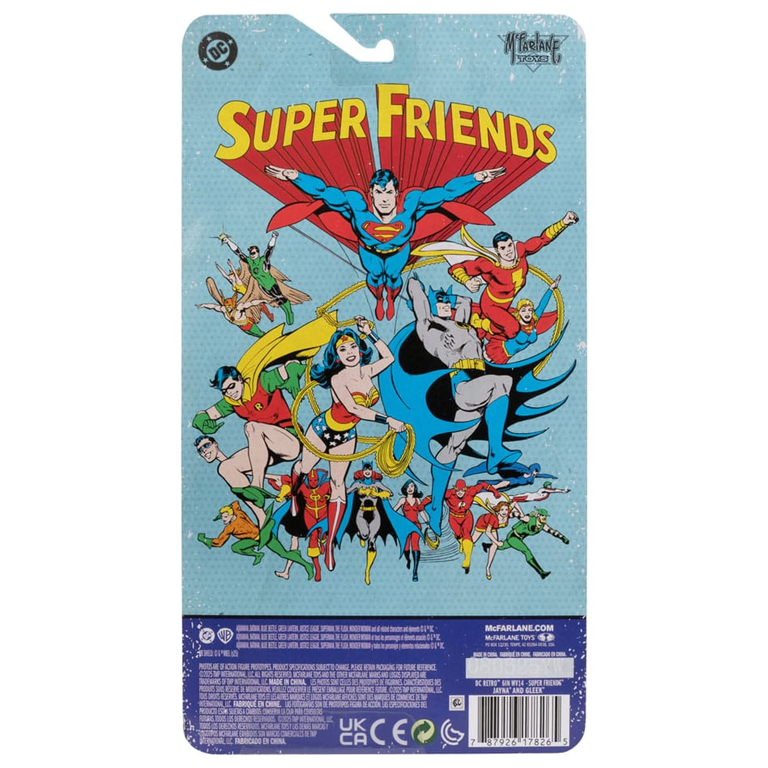 DC Retro Super Friends Jayna & Gleek (Red Platinum Edition) akciófigura 15 cm termékfotó