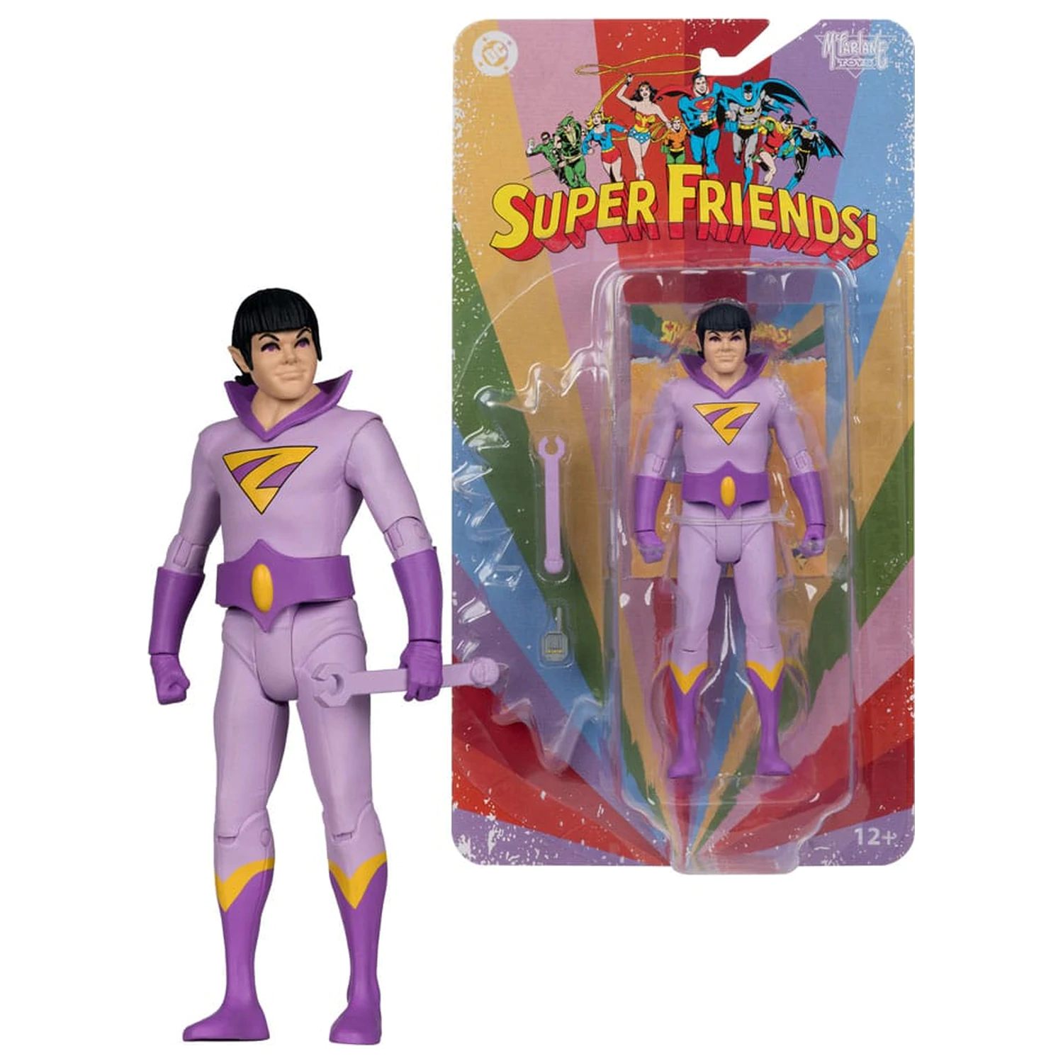 DC Retro Super Friends Zan akciófigura 15 cm termékfotó