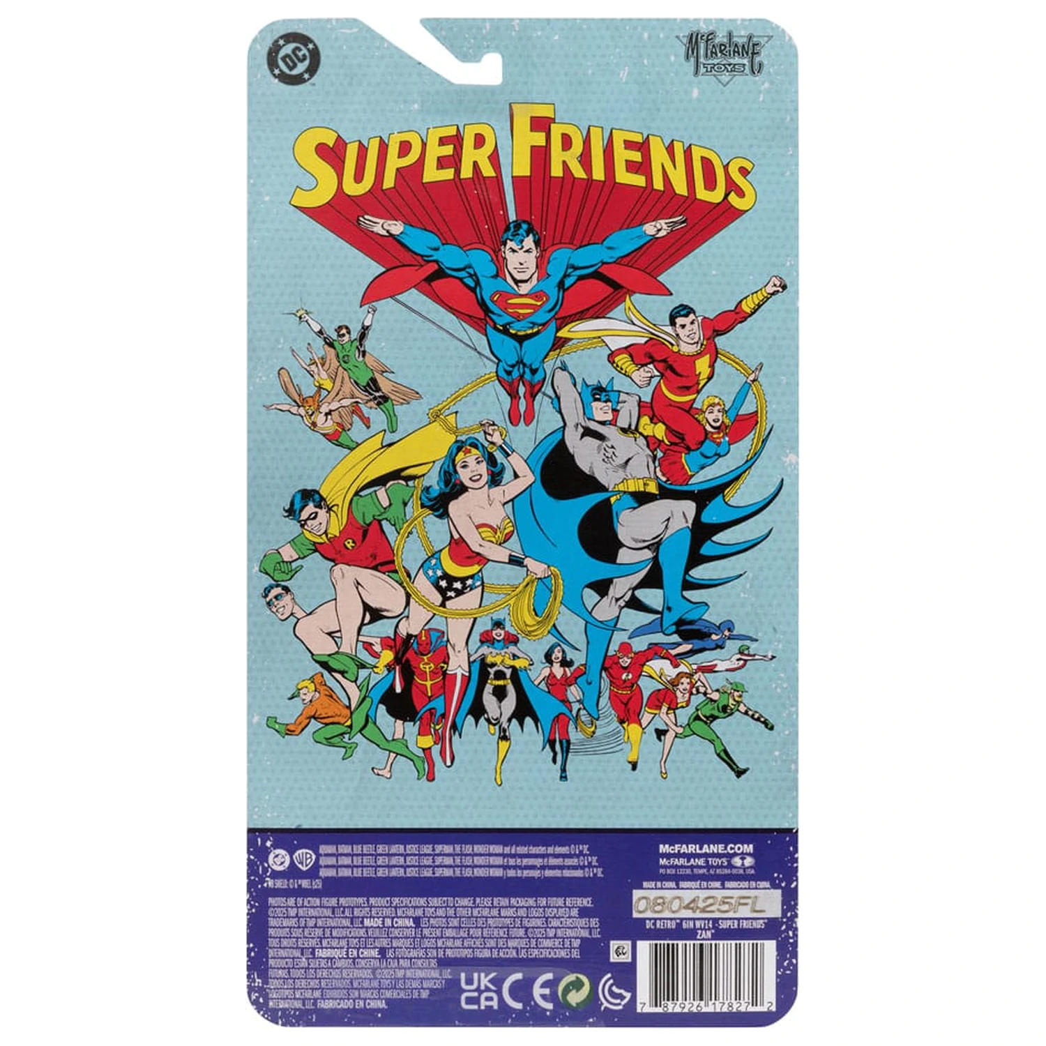DC Retro Super Friends Zan akciófigura 15 cm termékfotó