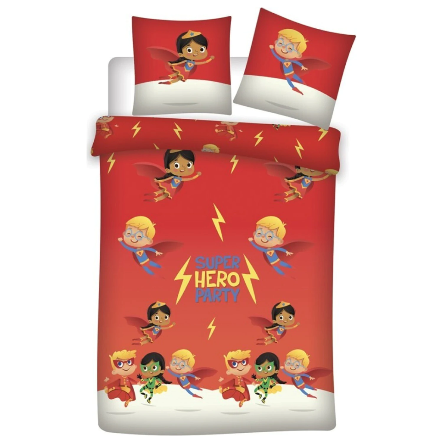 DC Super Hero Mini Friends ágyneműhuzat termékfotó