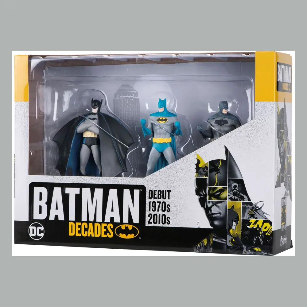 DC: The Batman Decades Collection 1/16 Batman szobor figura csomag termékfotó