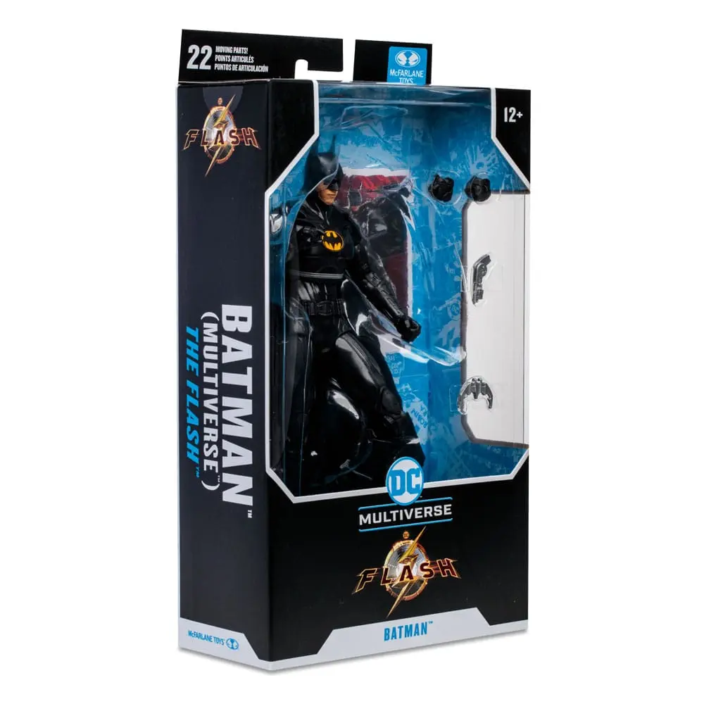 DC The Flash Movie Batman Multiverse (Michael Keaton) akciófigura 18 cm termékfotó
