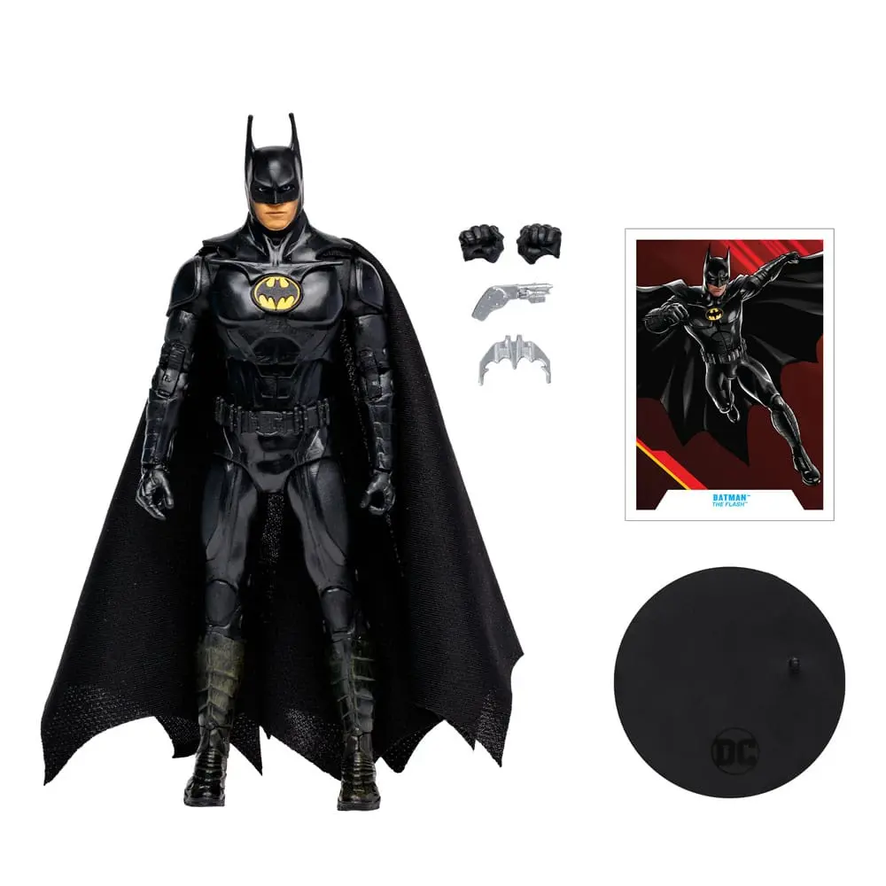 DC The Flash Movie Batman Multiverse (Michael Keaton) akciófigura 18 cm termékfotó