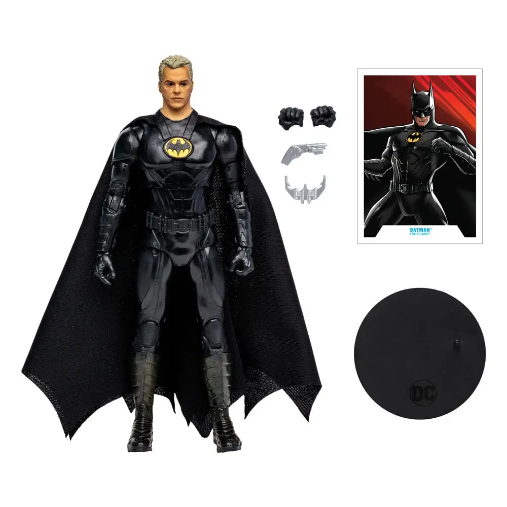 DC The Flash Movie Batman Multiverse Unmasked (Gold Label) akciófigura 18 cm termékfotó