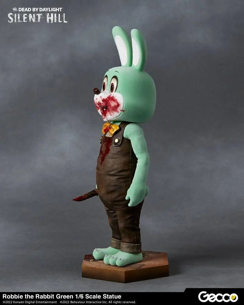 Dead By Daylight - Silent Hill Chapter 1/6 Robbie the Rabbit Green Version szobor figura 34 cm termékfotó