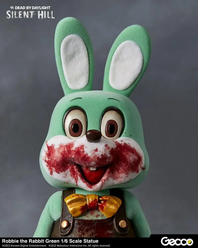 Dead By Daylight - Silent Hill Chapter 1/6 Robbie the Rabbit Green Version szobor figura 34 cm termékfotó