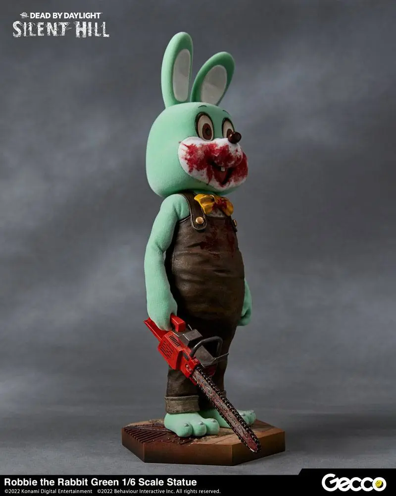 Dead By Daylight - Silent Hill Chapter 1/6 Robbie the Rabbit Green Version szobor figura 34 cm termékfotó