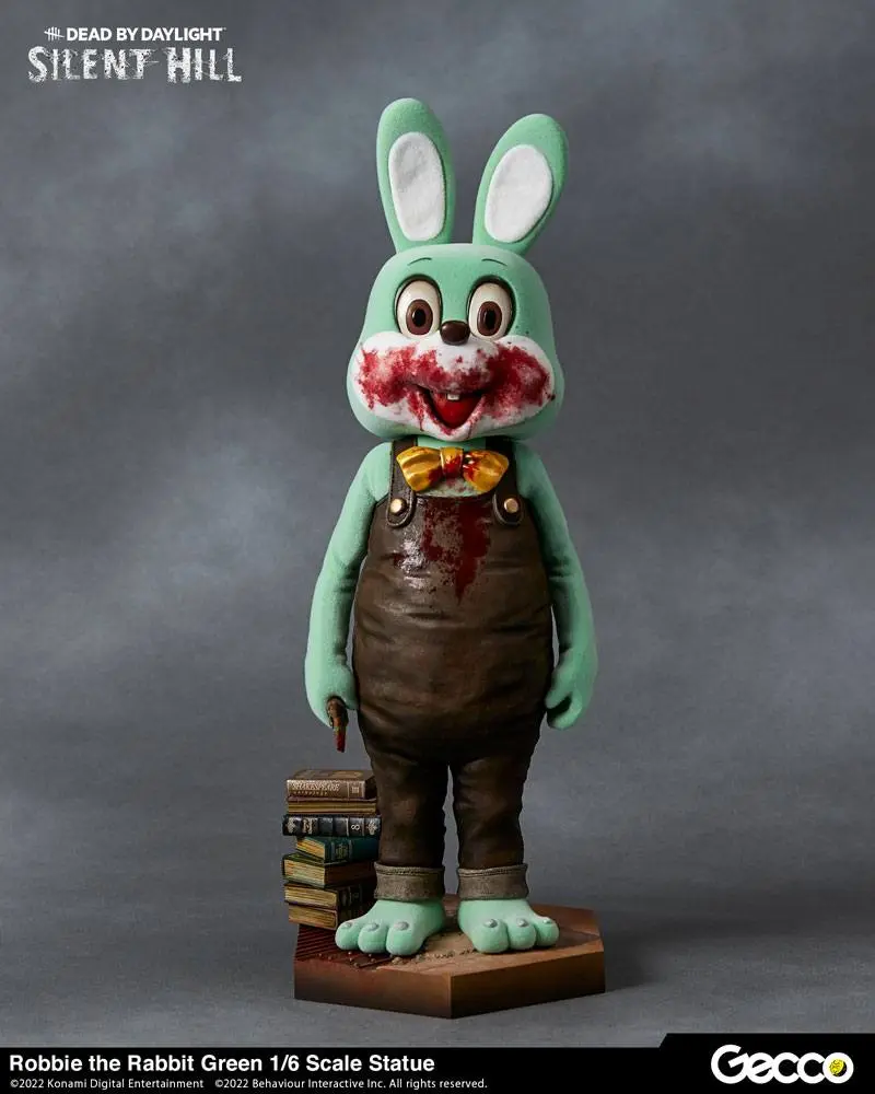 Dead By Daylight - Silent Hill Chapter 1/6 Robbie the Rabbit Green Version szobor figura 34 cm termékfotó
