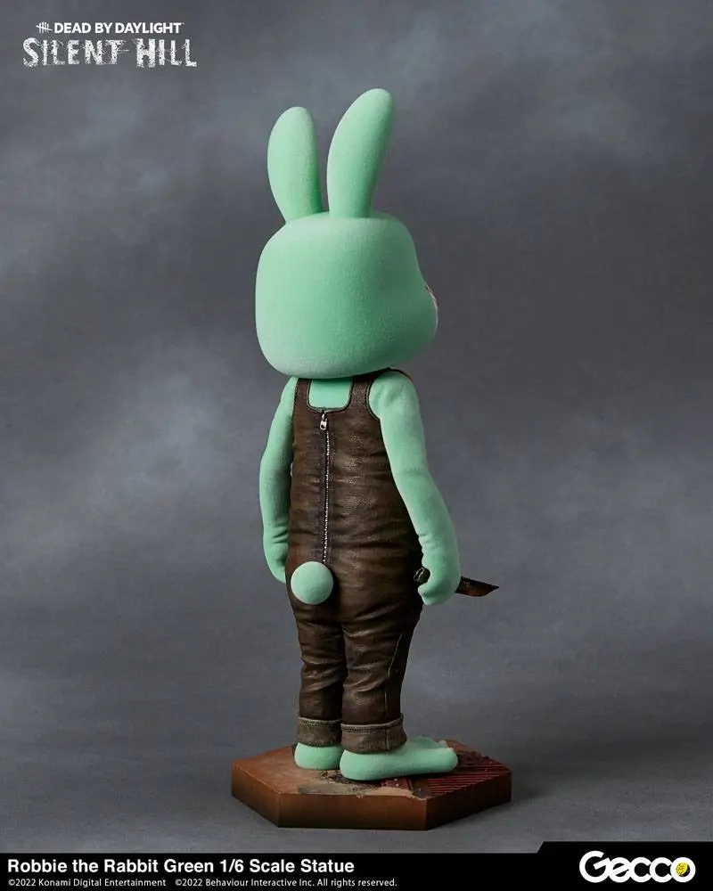 Dead By Daylight - Silent Hill Chapter 1/6 Robbie the Rabbit Green Version szobor figura 34 cm termékfotó