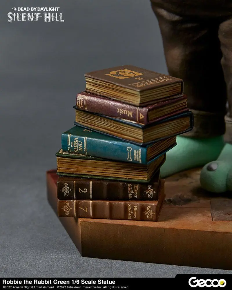 Dead By Daylight - Silent Hill Chapter 1/6 Robbie the Rabbit Green Version szobor figura 34 cm termékfotó