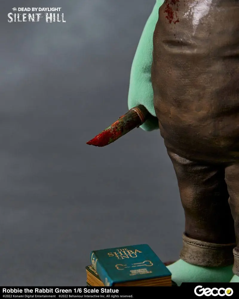 Dead By Daylight - Silent Hill Chapter 1/6 Robbie the Rabbit Green Version szobor figura 34 cm termékfotó