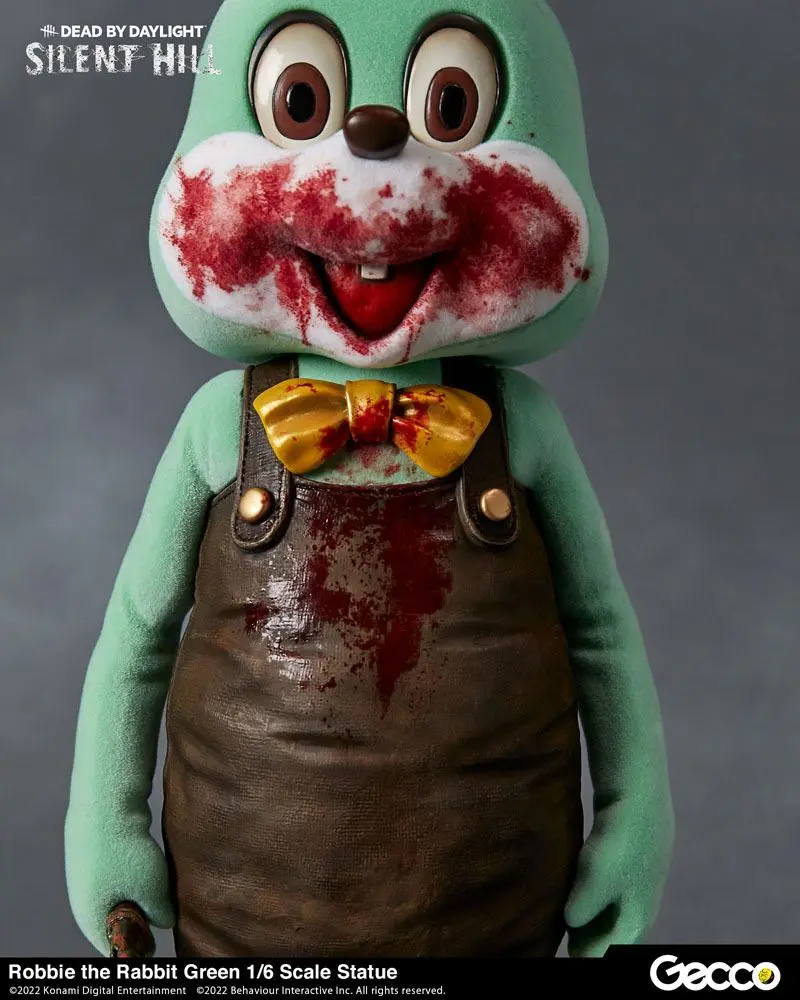 Dead By Daylight - Silent Hill Chapter 1/6 Robbie the Rabbit Green Version szobor figura 34 cm termékfotó