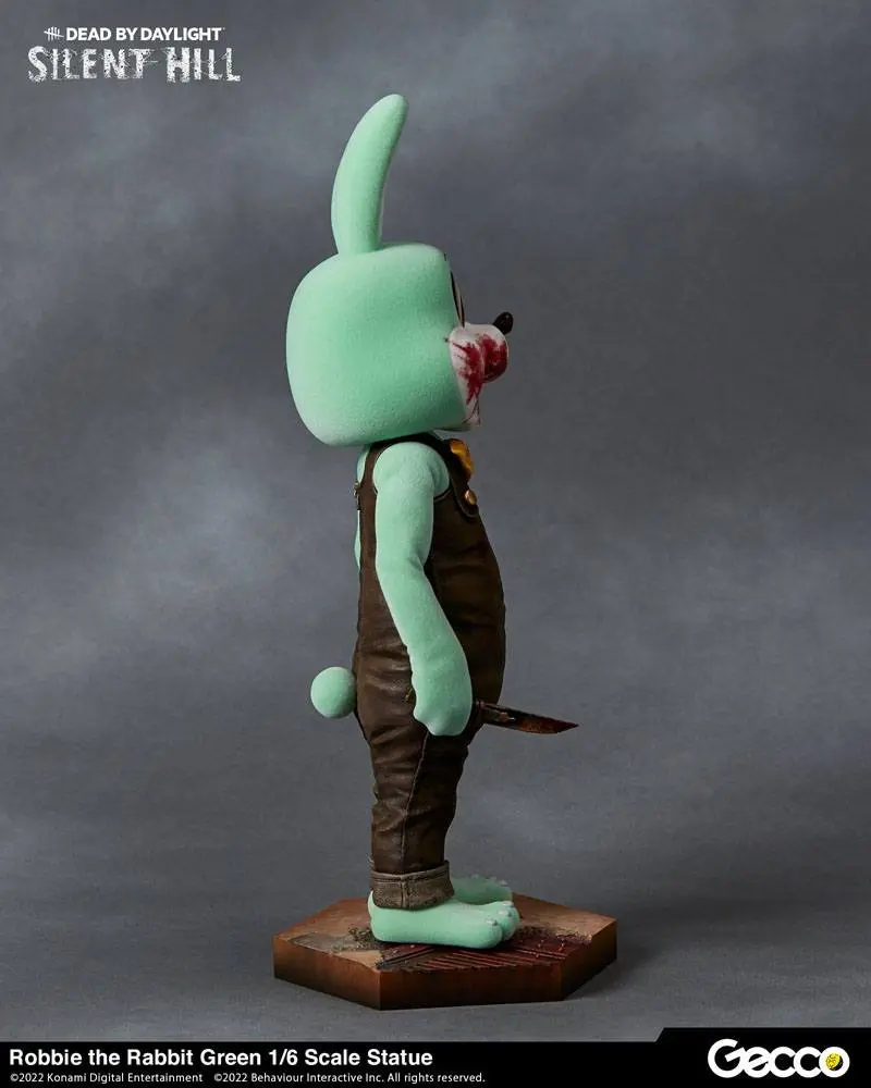 Dead By Daylight - Silent Hill Chapter 1/6 Robbie the Rabbit Green Version szobor figura 34 cm termékfotó