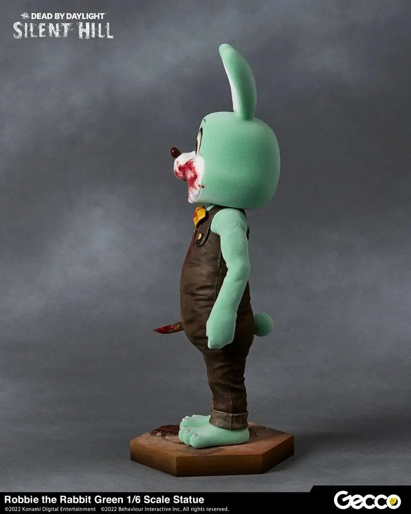 Dead By Daylight - Silent Hill Chapter 1/6 Robbie the Rabbit Green Version szobor figura 34 cm termékfotó