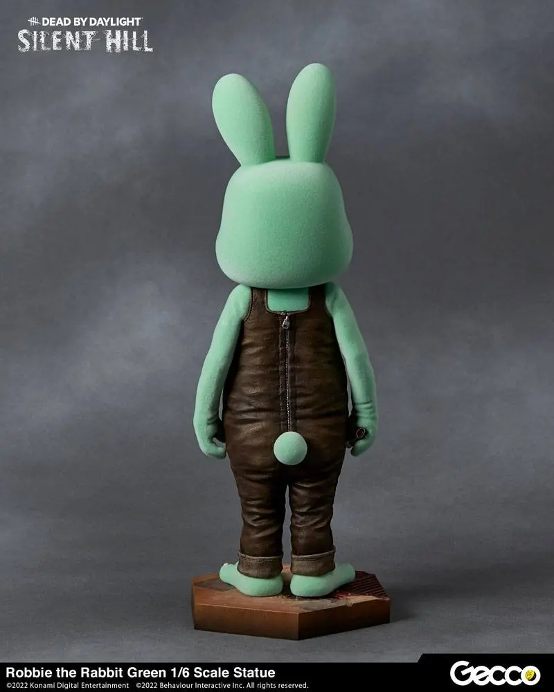 Dead By Daylight - Silent Hill Chapter 1/6 Robbie the Rabbit Green Version szobor figura 34 cm termékfotó