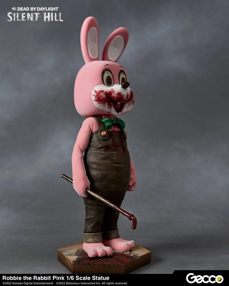 Dead By Daylight - Silent Hill Chapter 1/6 Robbie the Rabbit Pink Version szobor figura 34 cm termékfotó