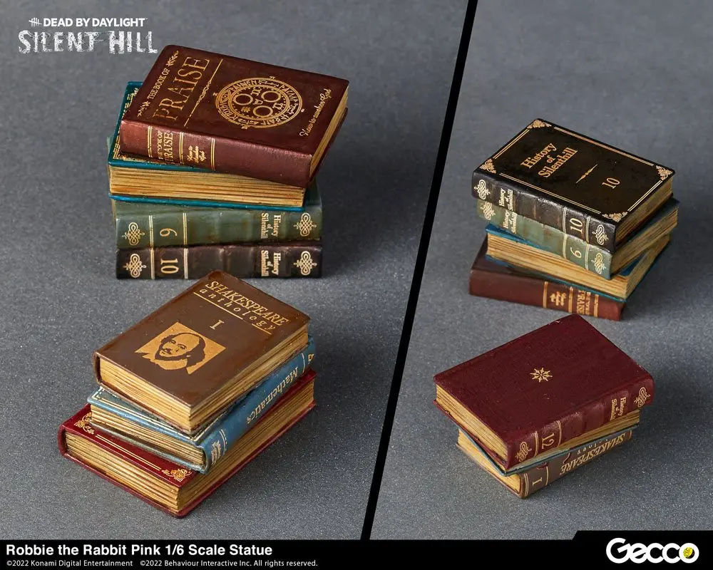 Dead By Daylight - Silent Hill Chapter 1/6 Robbie the Rabbit Pink Version szobor figura 34 cm termékfotó