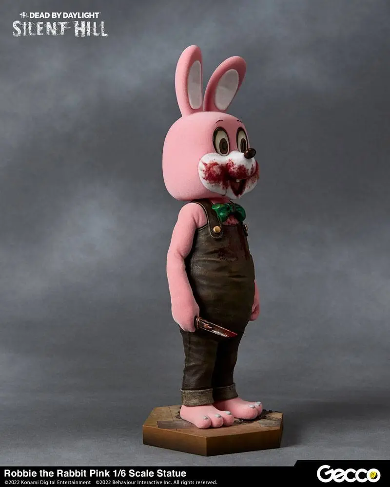 Dead By Daylight - Silent Hill Chapter 1/6 Robbie the Rabbit Pink Version szobor figura 34 cm termékfotó