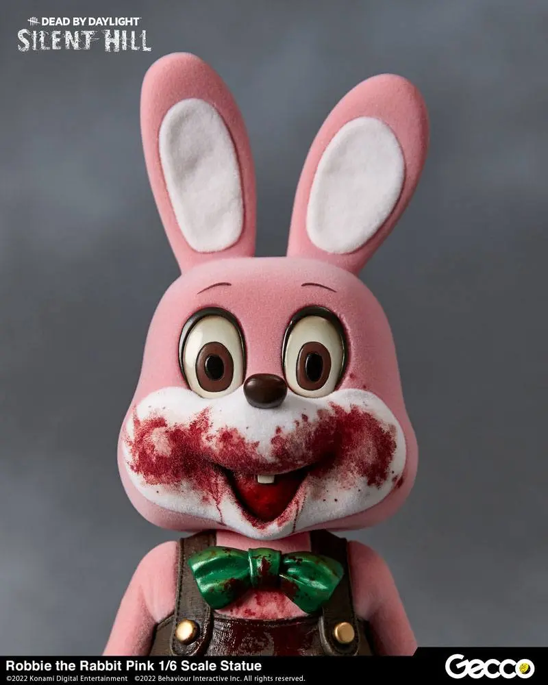 Dead By Daylight - Silent Hill Chapter 1/6 Robbie the Rabbit Pink Version szobor figura 34 cm termékfotó