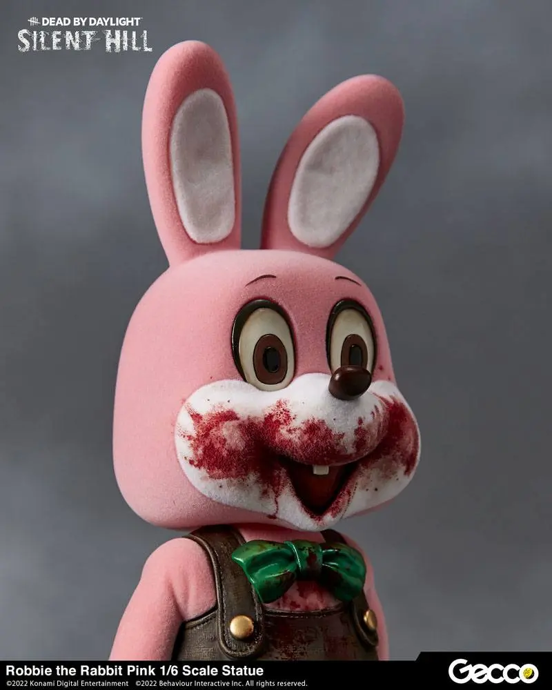Dead By Daylight - Silent Hill Chapter 1/6 Robbie the Rabbit Pink Version szobor figura 34 cm termékfotó