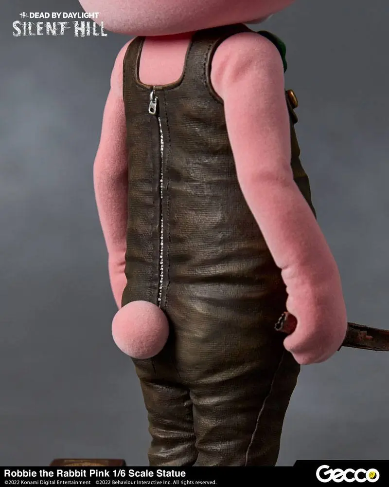 Dead By Daylight - Silent Hill Chapter 1/6 Robbie the Rabbit Pink Version szobor figura 34 cm termékfotó