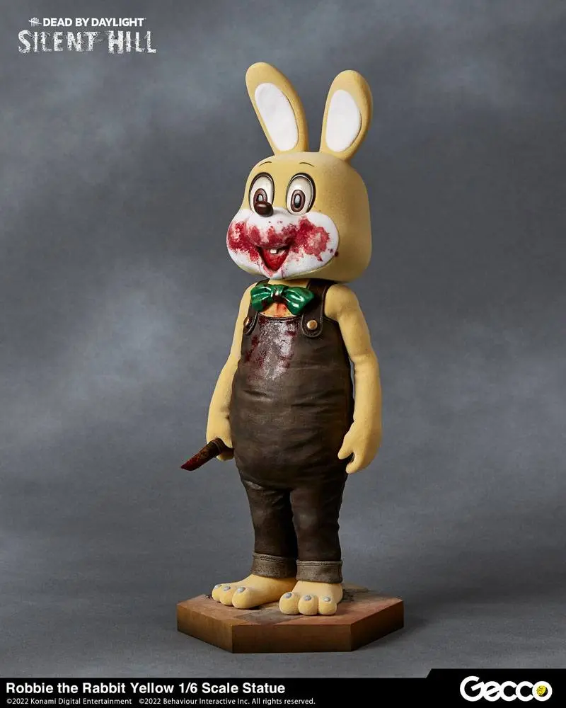 Dead By Daylight - Silent Hill Chapter 1/6 Robbie the Rabbit Yellow Version szobor figura 34 cm termékfotó