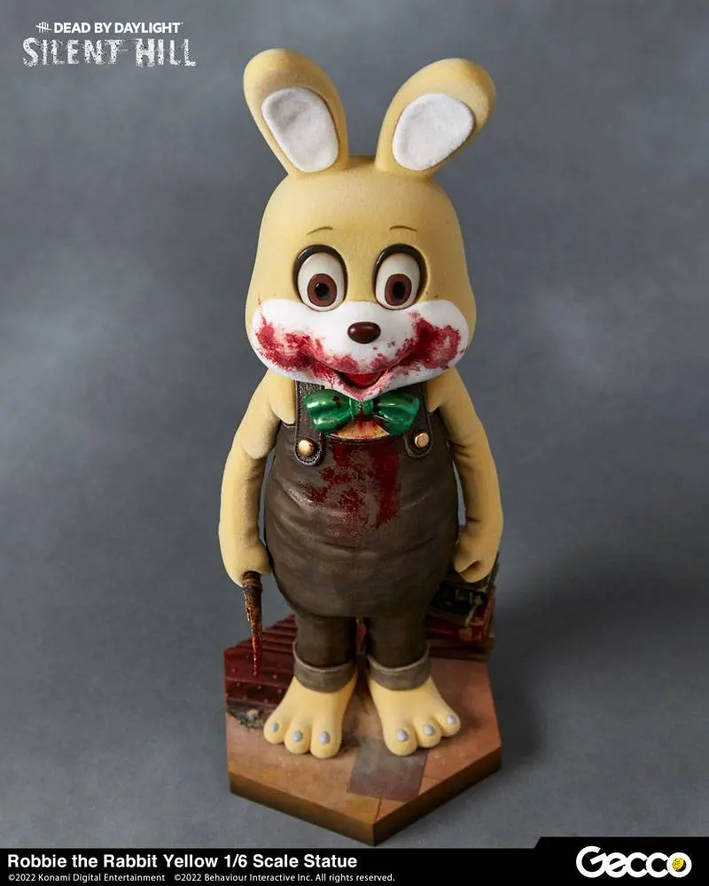 Dead By Daylight - Silent Hill Chapter 1/6 Robbie the Rabbit Yellow Version szobor figura 34 cm termékfotó