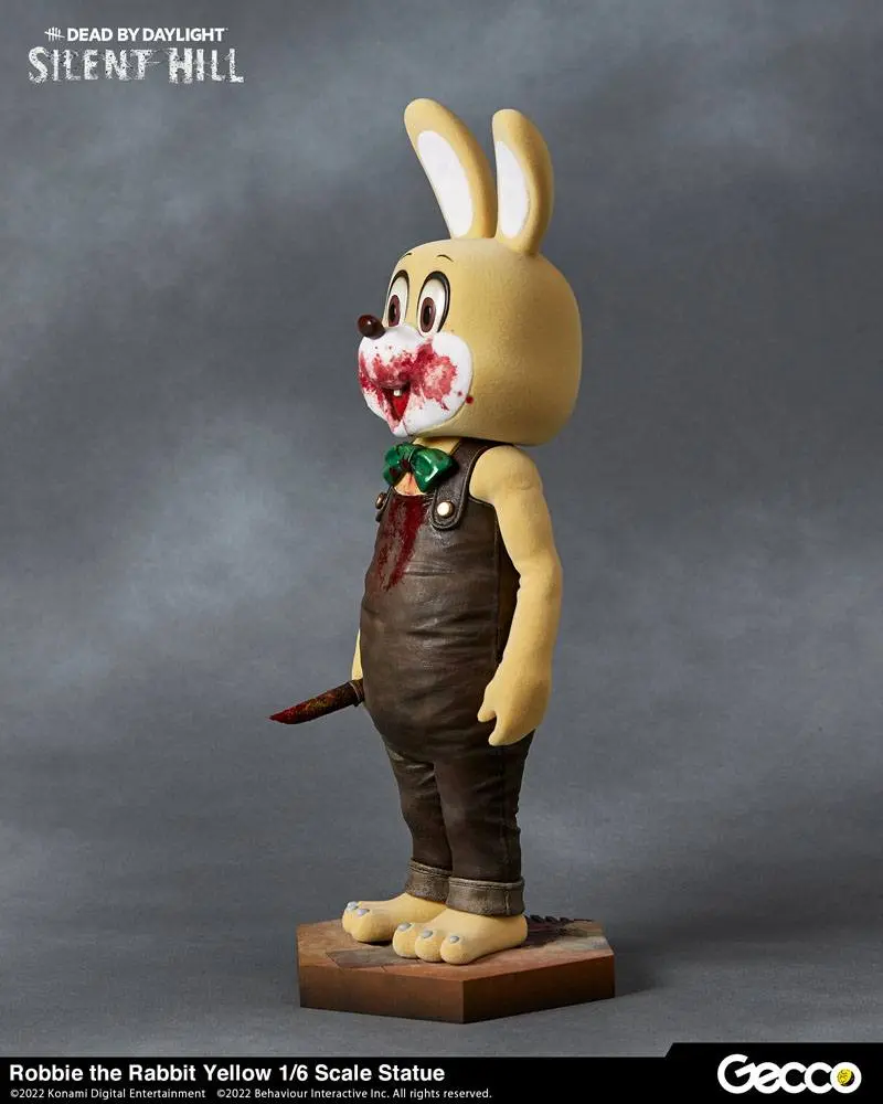 Dead By Daylight - Silent Hill Chapter 1/6 Robbie the Rabbit Yellow Version szobor figura 34 cm termékfotó
