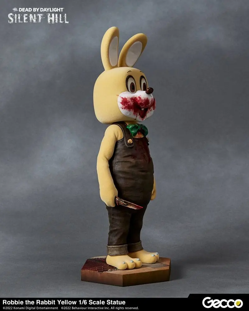 Dead By Daylight - Silent Hill Chapter 1/6 Robbie the Rabbit Yellow Version szobor figura 34 cm termékfotó