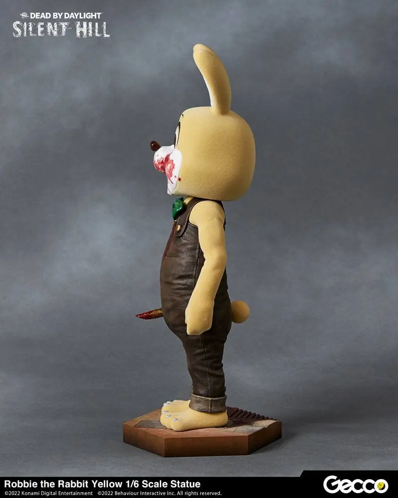 Dead By Daylight - Silent Hill Chapter 1/6 Robbie the Rabbit Yellow Version szobor figura 34 cm termékfotó