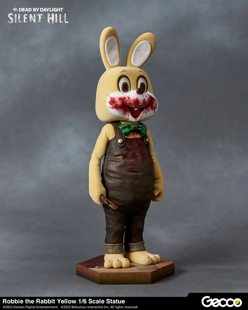 Dead By Daylight - Silent Hill Chapter 1/6 Robbie the Rabbit Yellow Version szobor figura 34 cm termékfotó