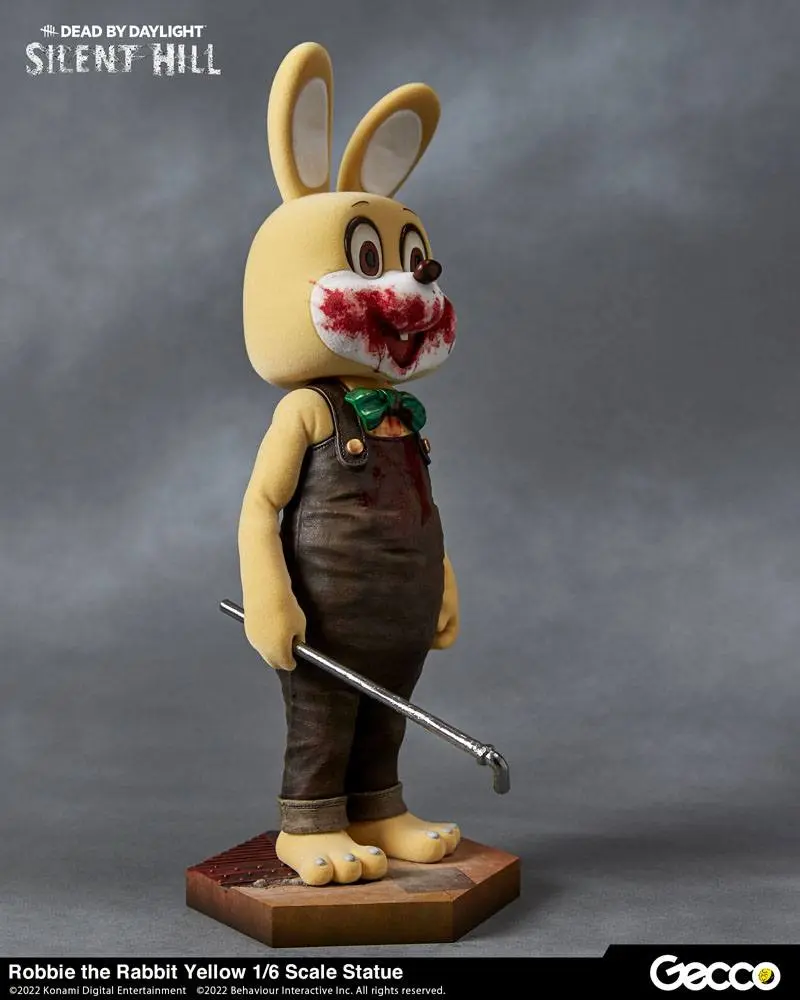 Dead By Daylight - Silent Hill Chapter 1/6 Robbie the Rabbit Yellow Version szobor figura 34 cm termékfotó