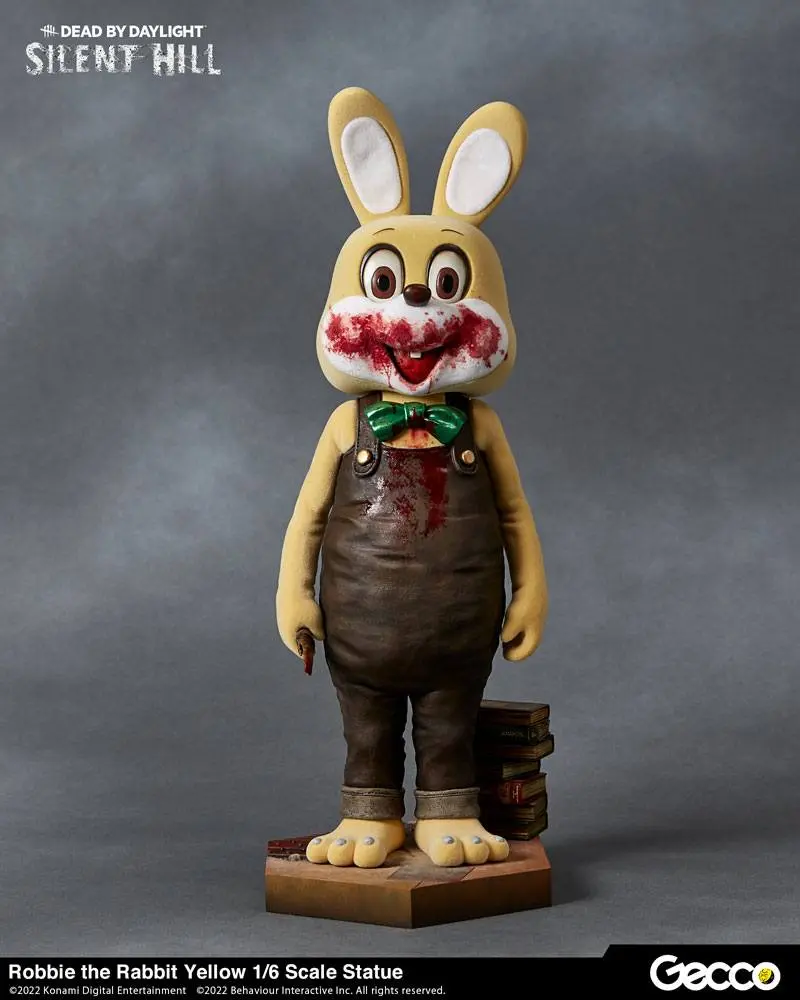 Dead By Daylight - Silent Hill Chapter 1/6 Robbie the Rabbit Yellow Version szobor figura 34 cm termékfotó