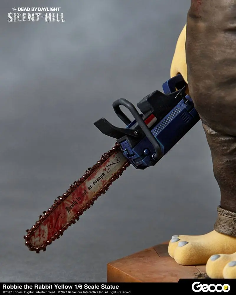 Dead By Daylight - Silent Hill Chapter 1/6 Robbie the Rabbit Yellow Version szobor figura 34 cm termékfotó