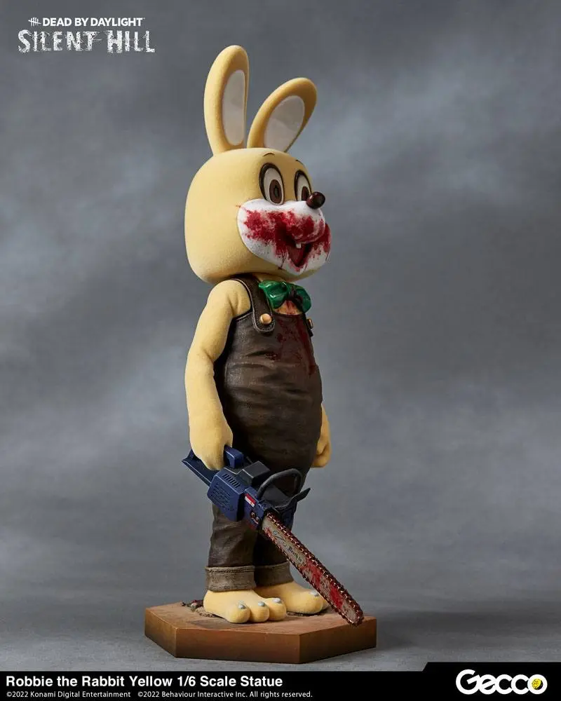 Dead By Daylight - Silent Hill Chapter 1/6 Robbie the Rabbit Yellow Version szobor figura 34 cm termékfotó